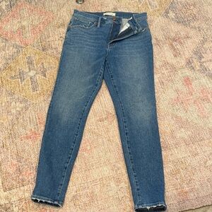 Madewell Women's Skinny Jeans in Classic Blue